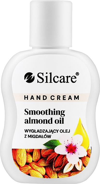 Wygładzający krem do rąk z olejkiem migdałowym - Silcare Smoothing Almond Oil Hand Cream