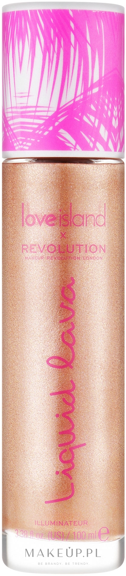 Rozświetlacz do twarzy i ciała - Makeup Revolution x Love Island Liquid Lava — Zdjęcie 100 ml