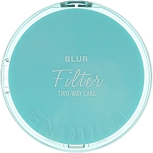 Puder do twarzy - Enough Blur Filter Two-Way Cake SPF 28 PA++ — Zdjęcie N2