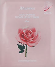 Kup Liftingująca maska na podbródek z ekstraktem z róży - JMsolution Glow Luminous Flower Lift-Up V Mask Rose