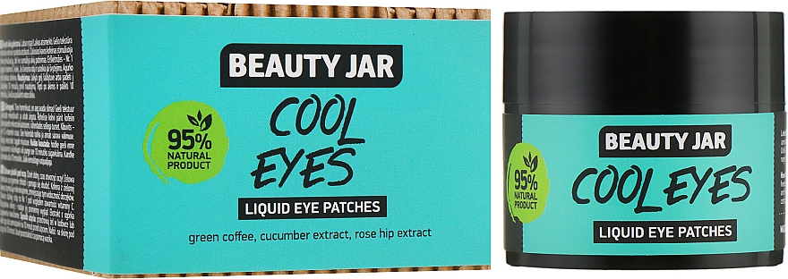 Chłodzące płatki pod oczy - Beauty Jar Liquid Eye Patches