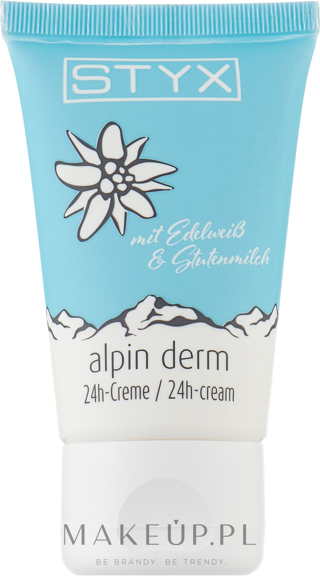 Intensywnie nawilżający krem do twarzy - Styx Naturcosmetic Alpin Derm 24h-Cream — Zdjęcie 30 ml