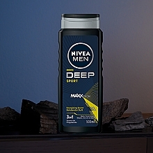 Żel pod prysznic - NIVEA MEN Deep Sport — Zdjęcie N3