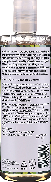 Szampon do wszystkich rodzajów włosów Wodorosty i cytrusy - Faith In Nature Seaweed & Citrus Shampoo — Zdjęcie N2