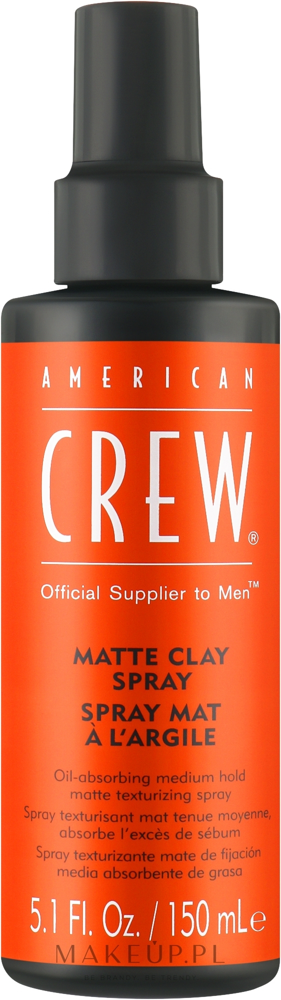 Spray do stylizacji włosów - American Crew Matte Clay Spray — Zdjęcie 150 ml