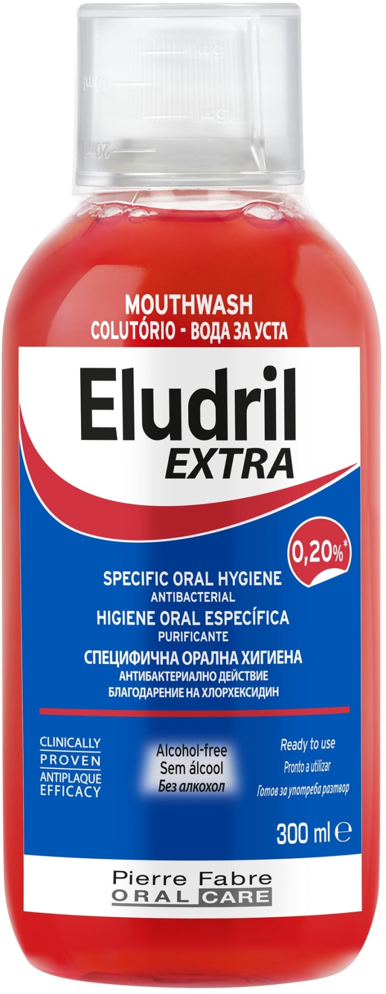 Antybakteryjny płyn do płukania jamy ustnej - Pierre Fabre Oral Care Eludril Extra Mouthwash — Zdjęcie 300 ml