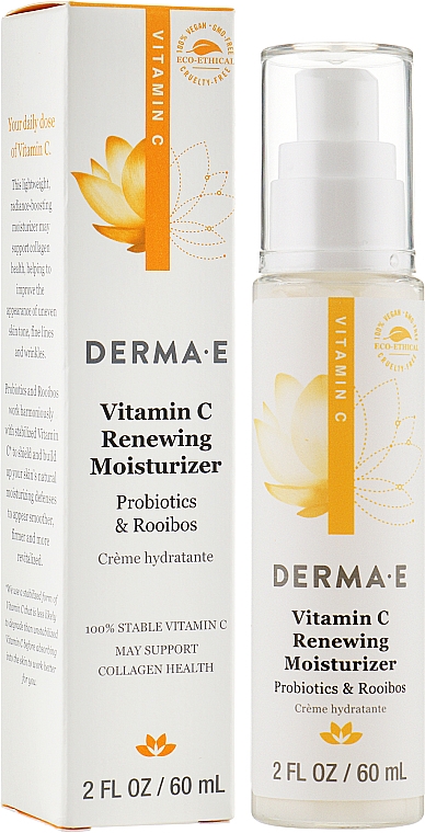 Regenerujący krem nawilżający z witaminą c - Derma E Vitamin C Renewing Moisturizer — Zdjęcie N2