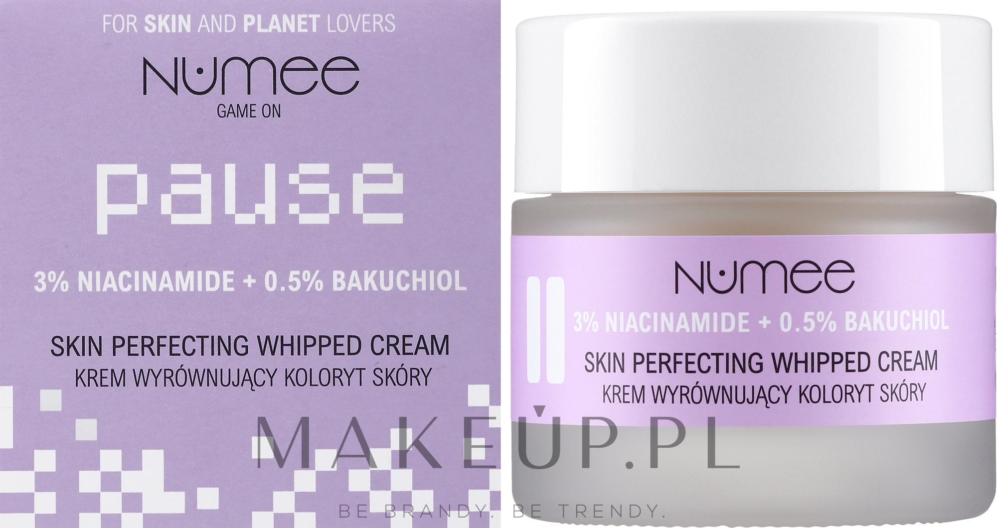 Krem do twarzy Bita Śmietana - Numee Game On Pause Skin Perfecting Whipped Cream — Zdjęcie 50 ml