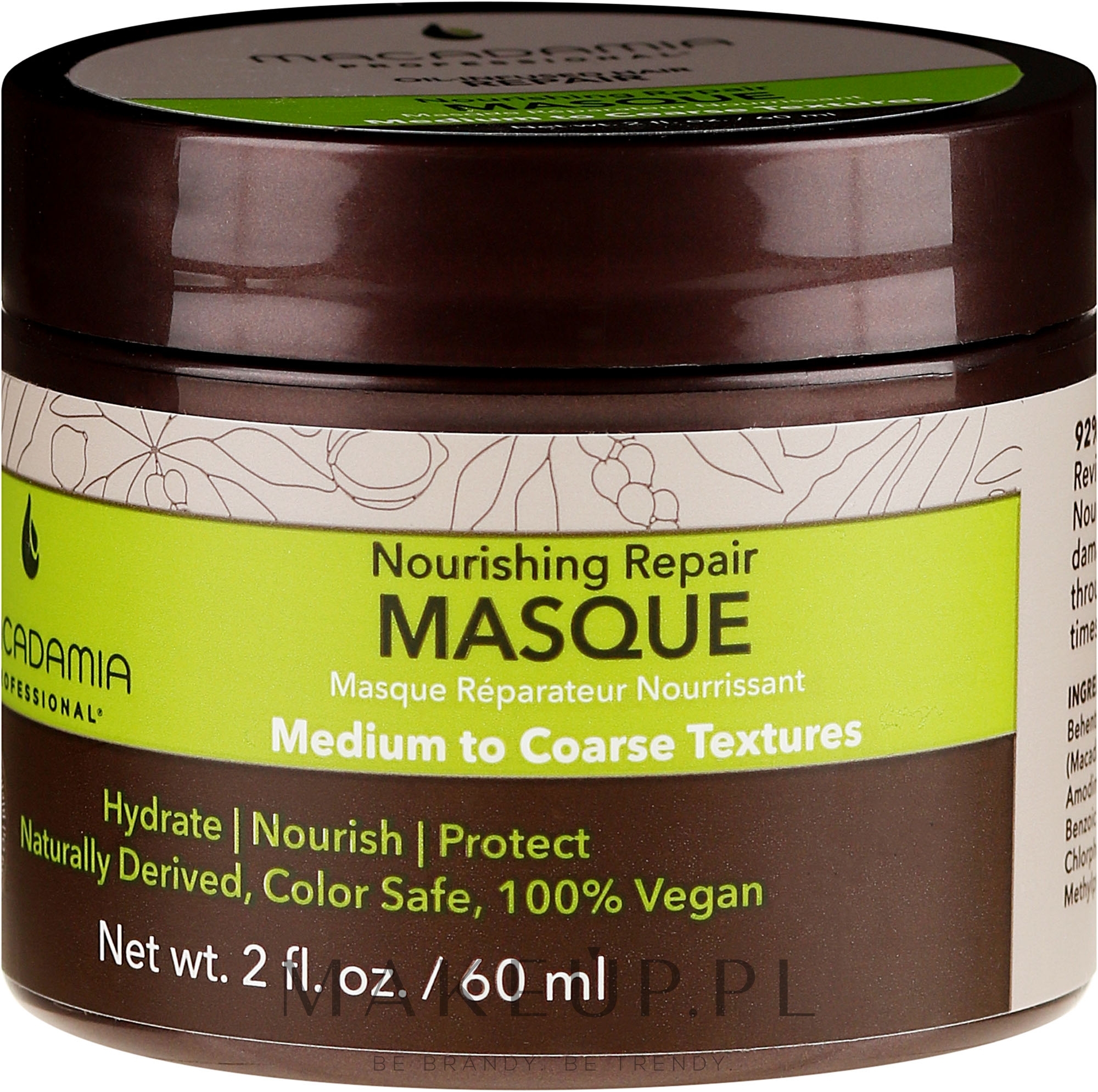 Nawilżająca maska odżywcza do włosów - Macadamia Professional Nourishing Moisture Masque — Zdjęcie 236 ml