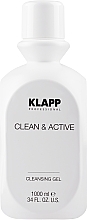 PRZECENA!  Oczyszczający żel do twarzy - Klapp Clean & Active Cleansing Gel * — Zdjęcie N3