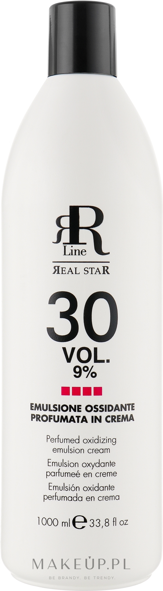Perfumowana emulsja utleniająca 9% - RR Line Parfymed Ossidante Emulsione Cream 9% 30 Vol — Zdjęcie 1000 ml