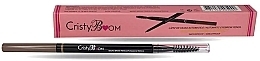 Wodoodporny ołówek do brwi - Cristyboom Cosmetics Microblanding Effect Waterproof Eyebrow Pencil — Zdjęcie N1