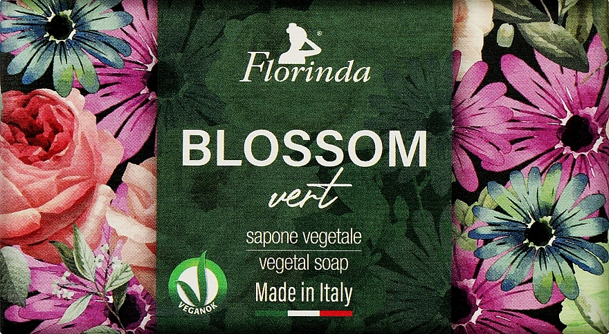 Mydło naturalne Zielone kwiaty - Florinda Blossom Vert Natural Soap — Zdjęcie N2