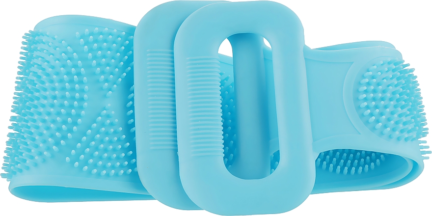 Masażer-myjka antycellulitowa długa, niebieska - Soap Stories Cosmetics — Zdjęcie N2