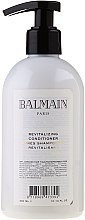 Zestaw - Balmain Paris Hair Couture Silver Revitalizing Care Set (mask 200 ml + h/couture 300 ml + shampoo 300 ml + brush) — Zdjęcie N3