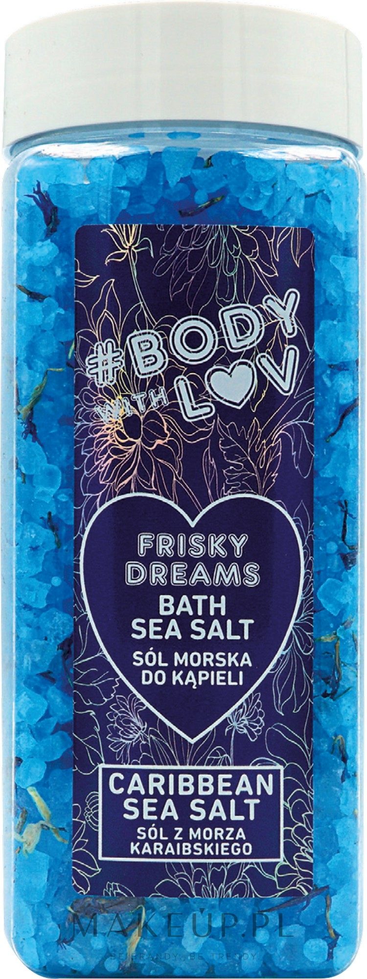 Sól do kąpieli Frisky Dreams - New Anna Cosmetics Body With Luv Sea Salt For Bath Frisky Dreams — Zdjęcie 500 g