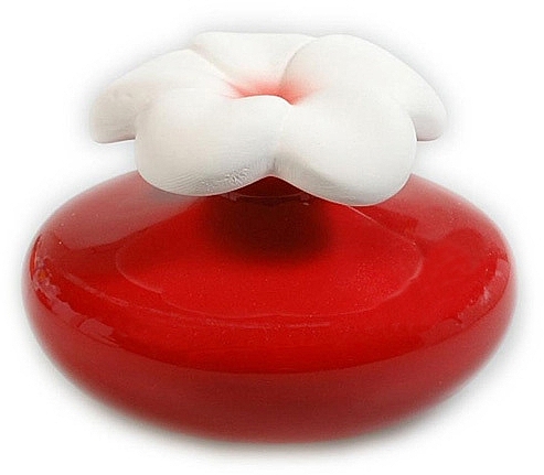 Ceramiczny dyfuzor bez wypełniacza, 10,5x7 cm - Millefiori Milano Lovely Small Flower Red Ceramic Diffuser — Zdjęcie N1