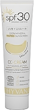 Krem CC z filtrem przeciwsłonecznym SPF 30 - Dhyvana Raspberrry Oil & Hyaluronic Acid CC-Cream — Zdjęcie N2