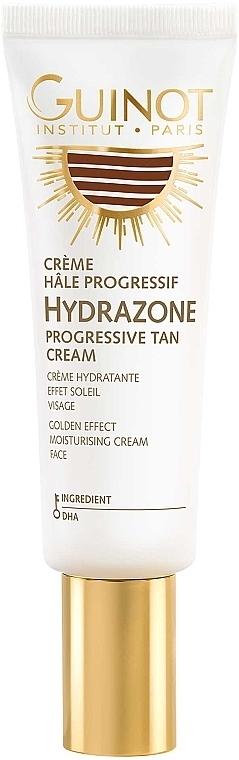 Krem samoopalający do twarzy - Guinot Hydrazone Progressive Tan Cream — Zdjęcie N1