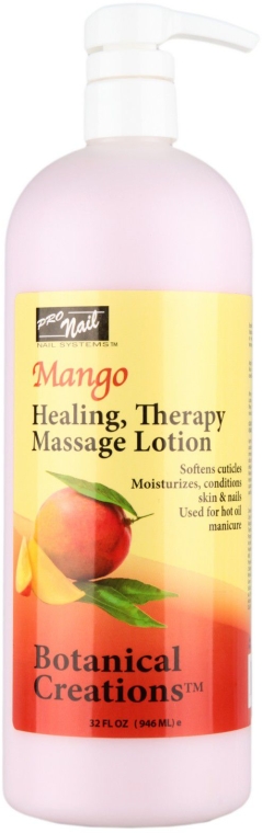 Kojacy balsam do dłoni i paznokci Mango - Pro Nail Botanical Creations Mango Healing Therapy Massage Lotion