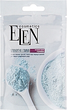 Niebieska glinka z ekstraktem z szałwii i rozmarynu - Elen Cosmetics — Zdjęcie N2