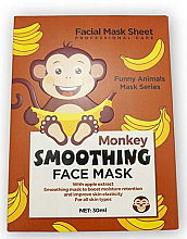 Maska w płachcie Małpka - Wokali Animal Monkey Smoothing Face Mask — Zdjęcie N1