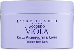 Perfumowany krem do ciała Fiołek - L'Erbolario Crema Viola — Zdjęcie N2