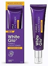 Kup Serum wybielające zęby - White Glo Purple Tooth Toner Teeth Whitening Serum