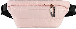 Nerka, pikowana pudrowo różowa Casual - MAKEUP Crossbody Bag Powder — Zdjęcie N1