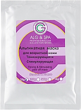 Maska alginianowa Tonizująca i stymulująca do starzenia się skóry - ALG & SPA Professional Line Collection Masks Tonic and Stimulating Peel off Mask — Zdjęcie N2