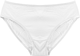 Bawełniane figi bikini, białe - Moraj — Zdjęcie N1