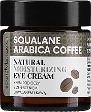 Organiczny krem pod oczy z marokańską kawą - Beaute Marrakech Natural Moisturizing Eye Cream — Zdjęcie N1
