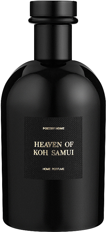 Poetry Home Heaven Of Koh Samui Black Round Collection - Perfumowany dyfuzor zapachowy — Zdjęcie N1