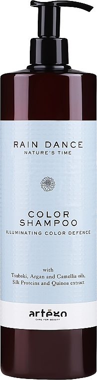 Szampon do włosów farbowanych - Artego Rain Dance Color Shampoo — Zdjęcie N2
