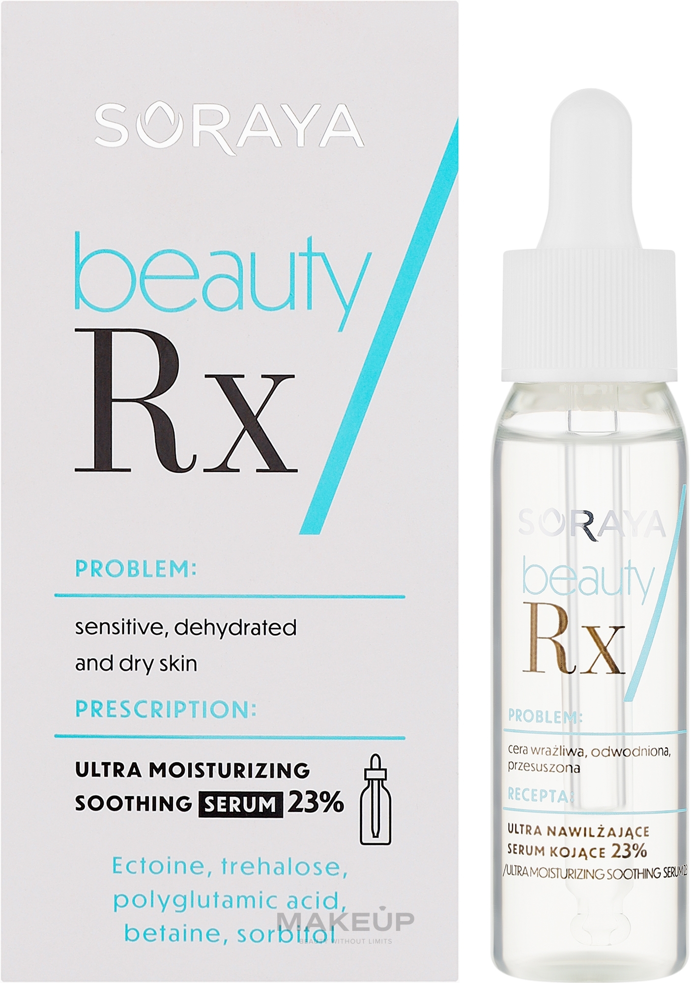Ultranawilżające serum kojące 23% - Soraya Beauty Rx — Zdjęcie 30 ml