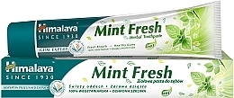 Wegetariańska ziołowa pasta do zębów - Himalaya Herbals Mint Fresh Herbal Toothpaste — Zdjęcie N2