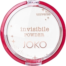 Transparentny puder do twarzy - Joko My Universe Invisibile Powder — Zdjęcie N1
