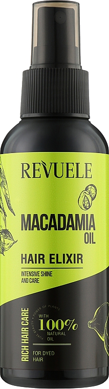 Eliksir do włosów - Revuele Macadamia Oil Hair Elixir  — Zdjęcie N1