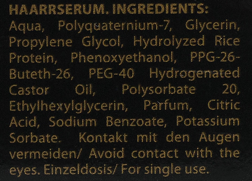 Ochronne serum do włosów - Placen Formula Beauty Serum Formula Safe — Zdjęcie N5