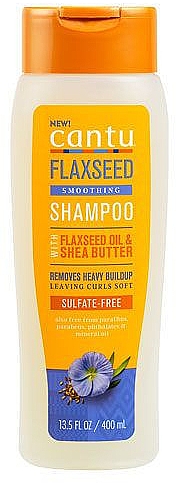 Wygładzający szampon do włosów - Cantu Flaxseed Smoothing Shampoo — Zdjęcie N1
