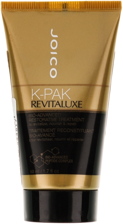 Zaawansowana kuracja rewitalizująca do osłabionych i zniszczonych włosów - Joico K-Pak Revitaluxe Bio-Advanced Restorative Treatment — Zdjęcie N2