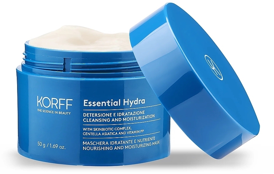 Maseczka do twarzy - Korff Essential Hydra Cleansing And Moisturization Mask — Zdjęcie N2