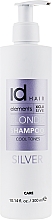 Kup Szampon do włosów rozjaśnianych i blond - idHair Elements XCLS Blonde Silver Shampoo