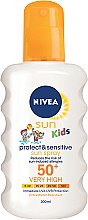 Kup Przeciwsłoneczny spray do opalania dla dzieci SPF 50+ - NIVEA Sun Kids Protect & Sensitive Spray