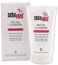 Żel myjący do skóry normalnej i suchej - Sebamed Facial Cleanser For Normal & Dry Skin — Zdjęcie N2