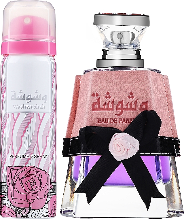 Lattafa Perfumes Washwashah - Zestaw (edp/100ml + deo/50ml) — Zdjęcie N2