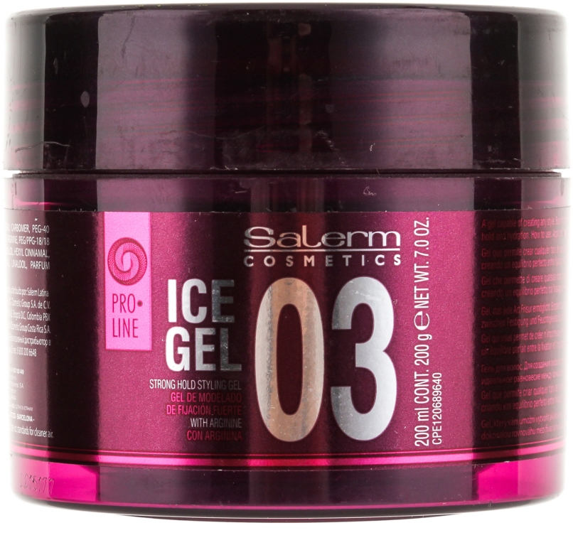 Żel do włosów - Salerm Pro Line Ice Gel — Zdjęcie N1
