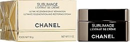 Odbudowujący krem regenerujący do twarzy, szyi i dekoltu - Chanel Sublimage L’Extrait de Crème — Zdjęcie N1