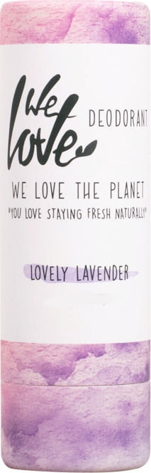 Dezodorant w sztyfcie z wyciągiem z lawendy - We Love The Planet Lovely Lavender Deodorant — Zdjęcie N1