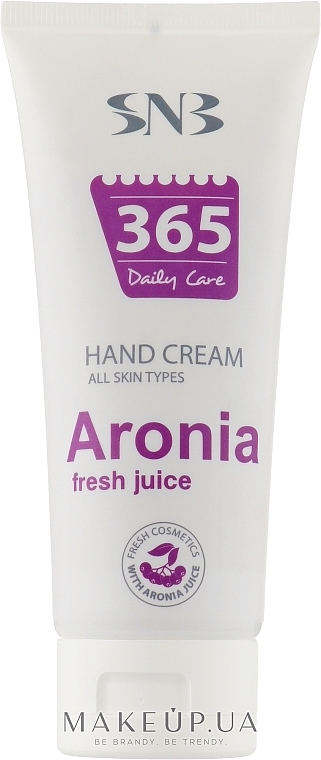 Krem do rąk z sokiem z aronii - SNB Professional 365 Aronia Hand Cream — Zdjęcie N1